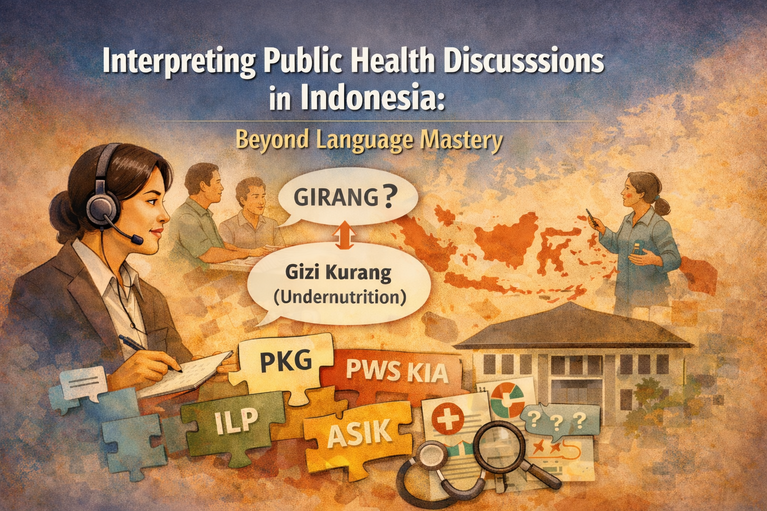 Interpreting Public Health Discussions in Indonesia: Beyond Language Mastery